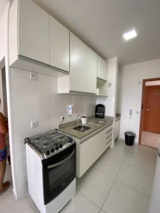 KITNET COM VISTA PARA A SERRA DA MANTIQUEIRA  COM MOBÍLIA E VAGA COBERTA