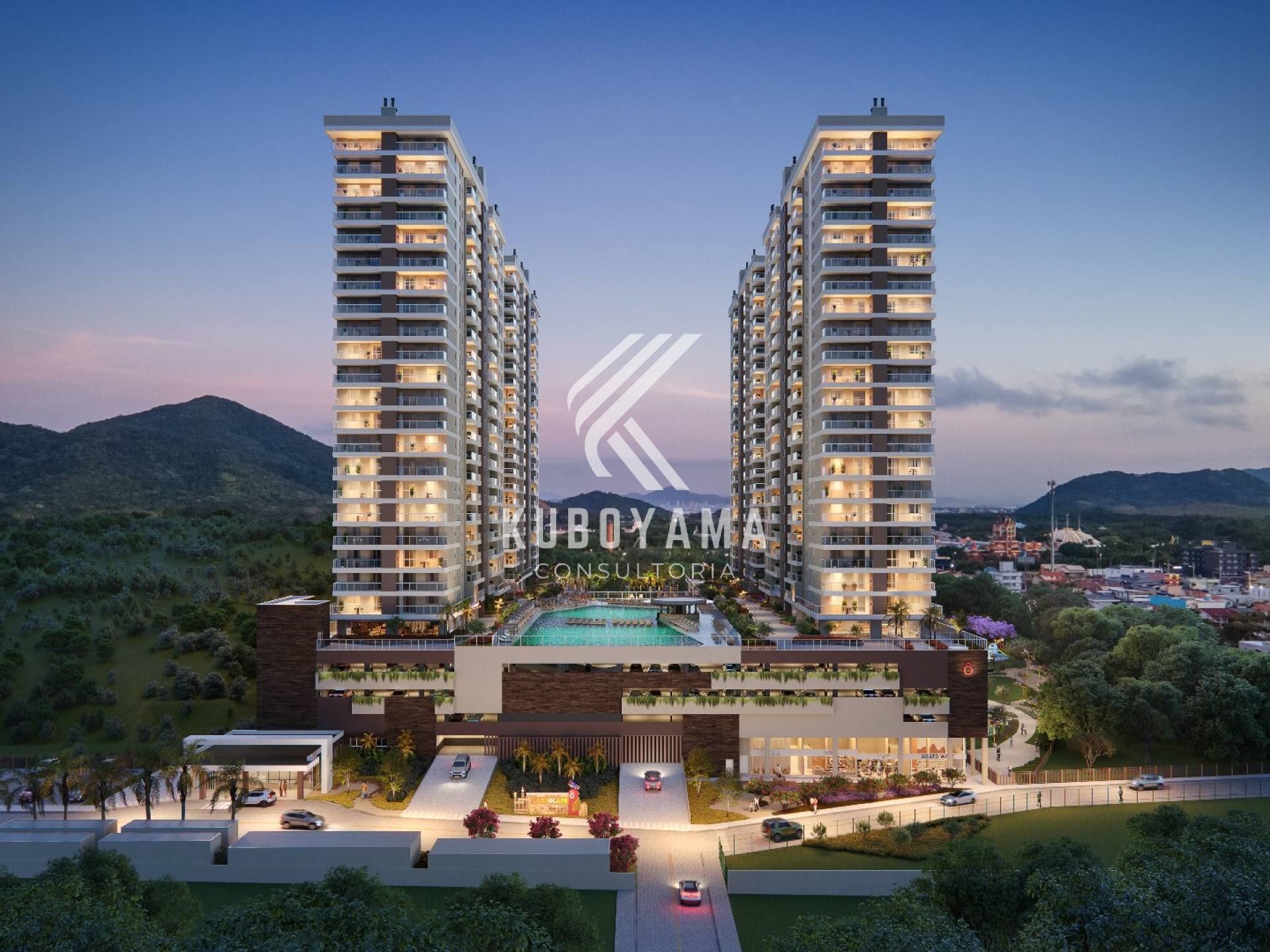 Landscape Home Club – Um mirante exclusivo com vista mar e Beto Carrero