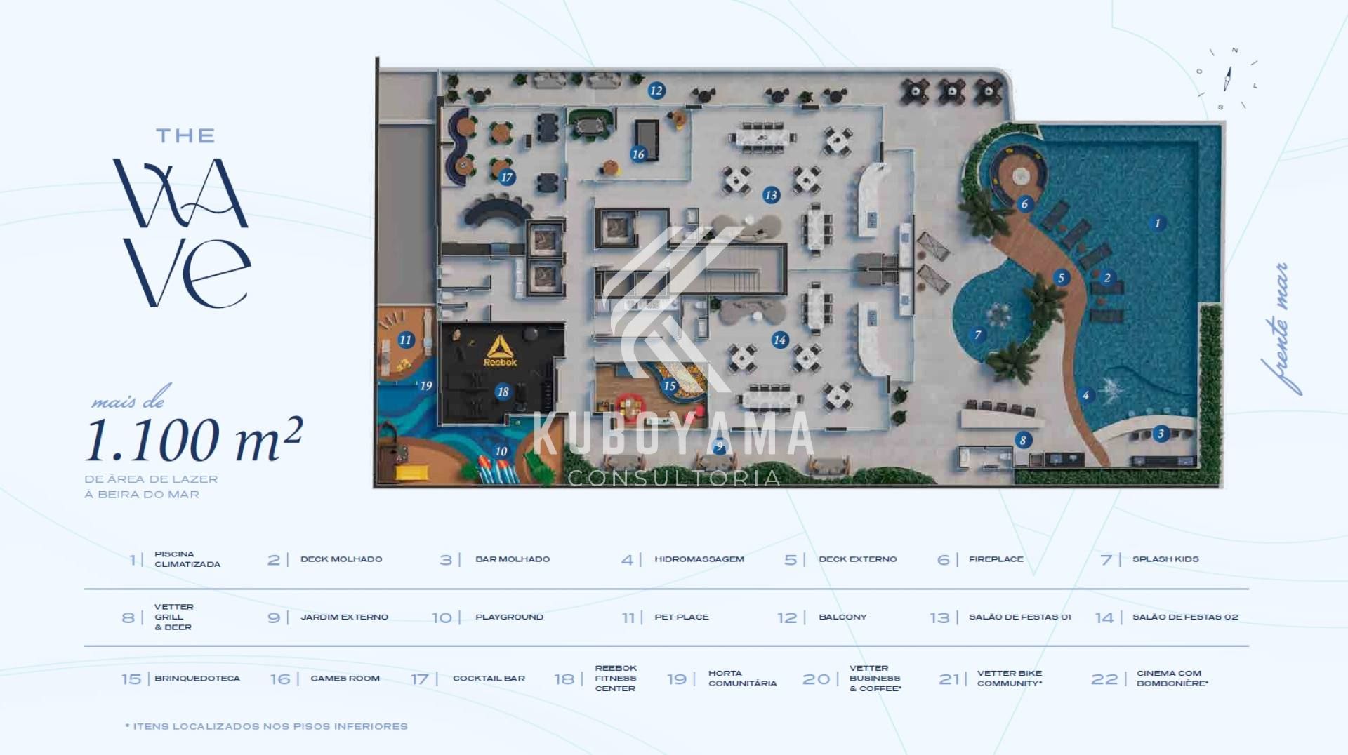 Piçarras | 3 suítes | Edifício The Wave | Vetter