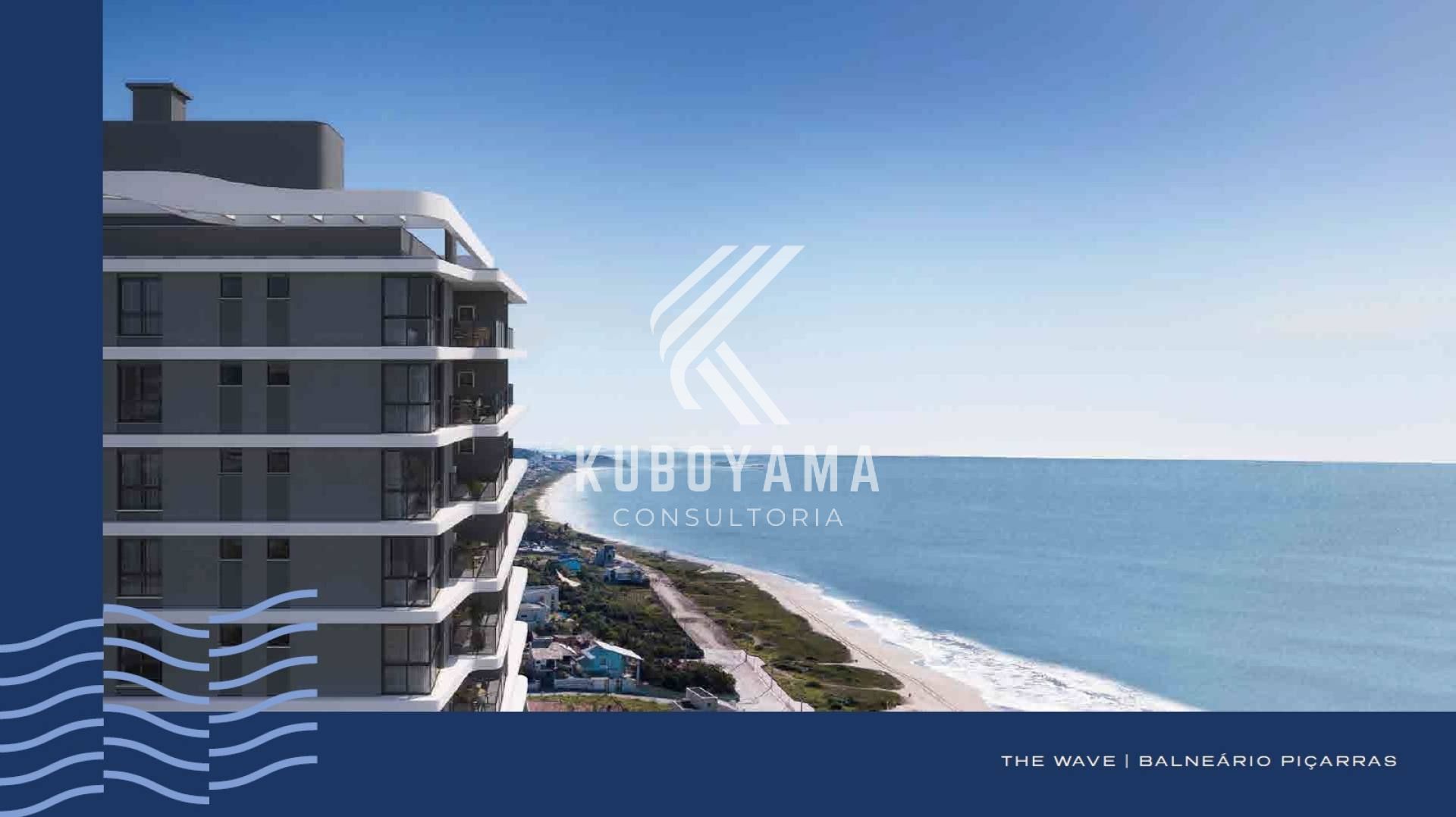 Piçarras | 3 suítes | Edifício The Wave | Vetter