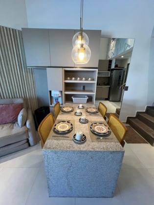 APARTAMENTO MOBILIADO EM TAMANDARÉ | CONDOMÍNIO PÉ NA AREIA