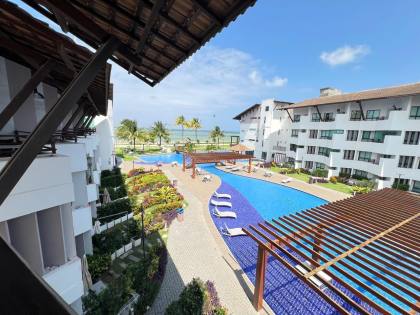 APARTAMENTO MOBILIADO EM TAMANDARÉ | CONDOMÍNIO PÉ NA AREIA