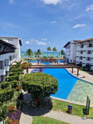 APARTAMENTO MOBILIADO EM TAMANDARÉ | CONDOMÍNIO PÉ NA AREIA