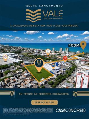 Vale dos Guararapes (More em frente ao Shopping Guararapes)