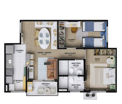 Lunar Nova Aruana – Imóvel Novo com Entrega Prevista para Janeiro de 2026