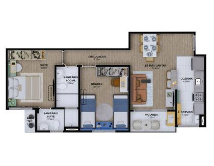 Lunar Nova Aruana – Imóvel Novo com Entrega Prevista para Janeiro de 2026