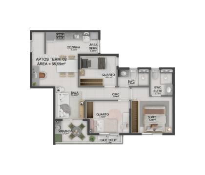 Condomínio Mood Farol-Lançamento na Farolândia