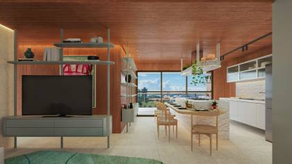 Apartamento 3/4 sendo 1 suite no Bairro Jardins - Alto Padrão | Casa Jardins - Moura Dubeux