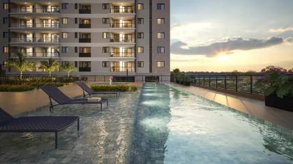 ARBO RESIDENCE:2 ou 3/4 com suíte e varanda, na Farolândia