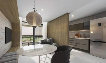 ARBO RESIDENCE:2 ou 3/4 com suíte e varanda, na Farolândia