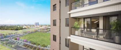 ARBO RESIDENCE:2 ou 3/4 com suíte e varanda, na Farolândia