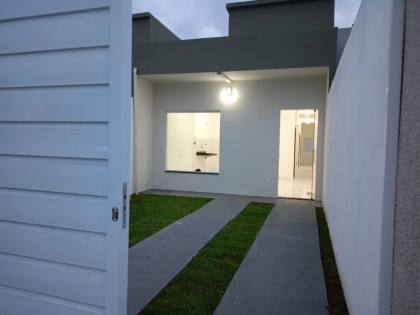 Casa Nova com Opção de Ampliação- Loteamento Nossa Senhora do Carmo!