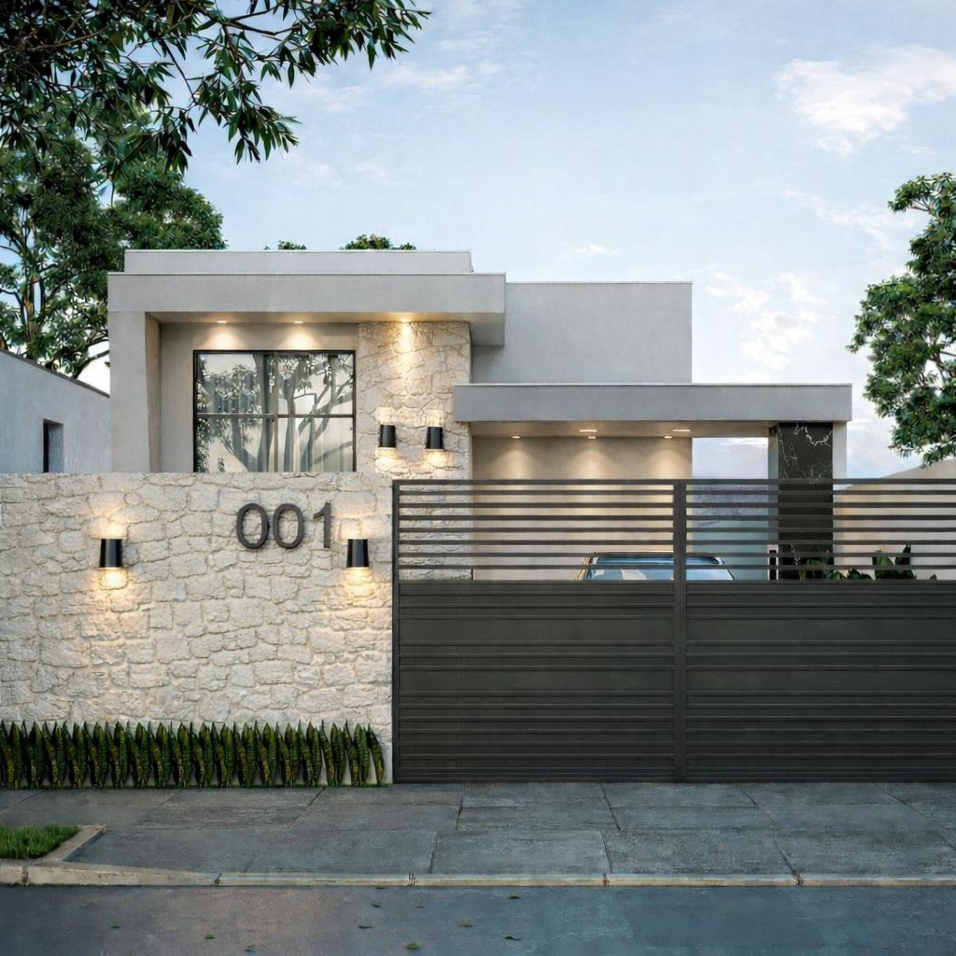Casa nova com piscina à venda no Luar da Barra