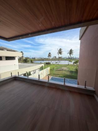 Casa de Alto padrão a venda no Damha com 4/4 Fundo Lago - Barra dos Coqueiros