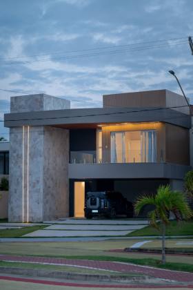Casa de Alto padrão a venda no Damha com 4/4 Fundo Lago - Barra dos Coqueiros