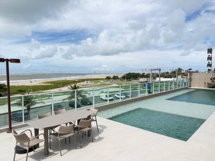 Apartamento de 1/4  frente mar a venda no Bayside Residence - Coroa do Meio