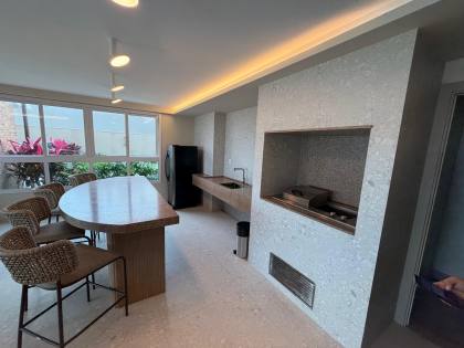 Apartamento de 1/4  frente mar a venda no Bayside Residence - Coroa do Meio