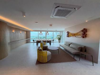 Apartamento de 1/4  frente mar a venda no Bayside Residence - Coroa do Meio