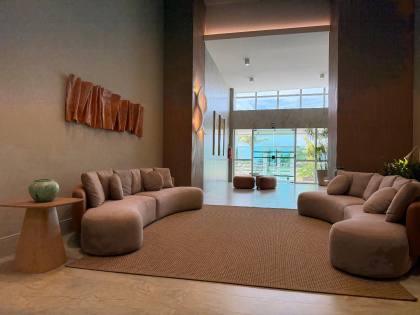 Apartamento de 1/4  frente mar a venda no Bayside Residence - Coroa do Meio