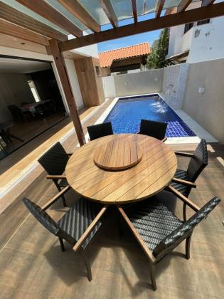 Casa à venda no Condomínio Costa Marina -4/4 | 3 suítes | Frente Leste | Área gourmet e piscina