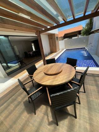 Casa à venda no Condomínio Costa Marina -4/4 | 3 suítes | Frente Leste | Área gourmet e piscina