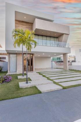 Casa à venda no Condomínio Costa Marina -4/4 | 3 suítes | Frente Leste | Área gourmet e piscina