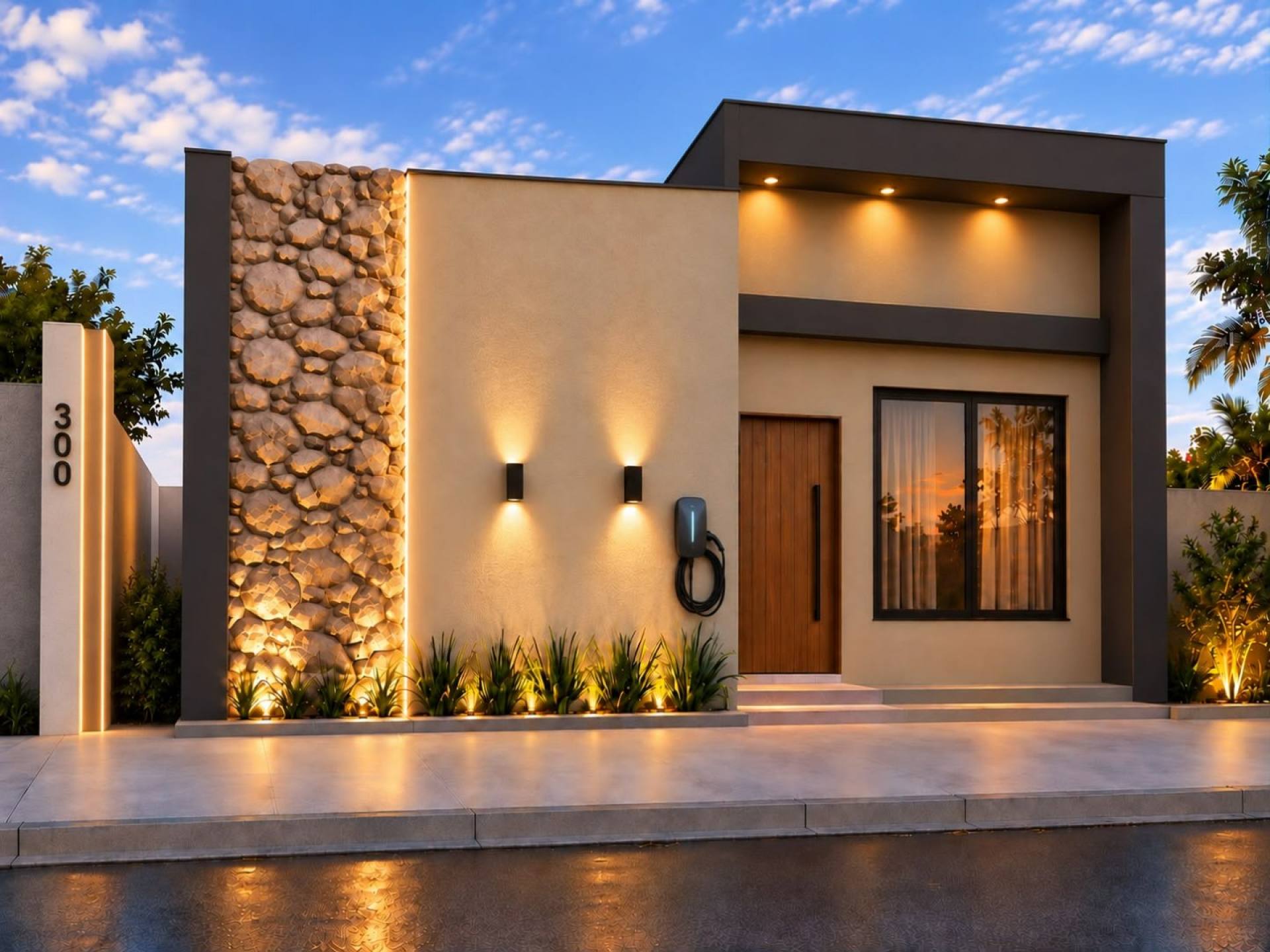 Casa Moderna na Aruana |  Oportunidade com Projeto Contemporâneo!
