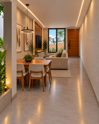 Casa Moderna na Aruana |  Oportunidade com Projeto Contemporâneo!