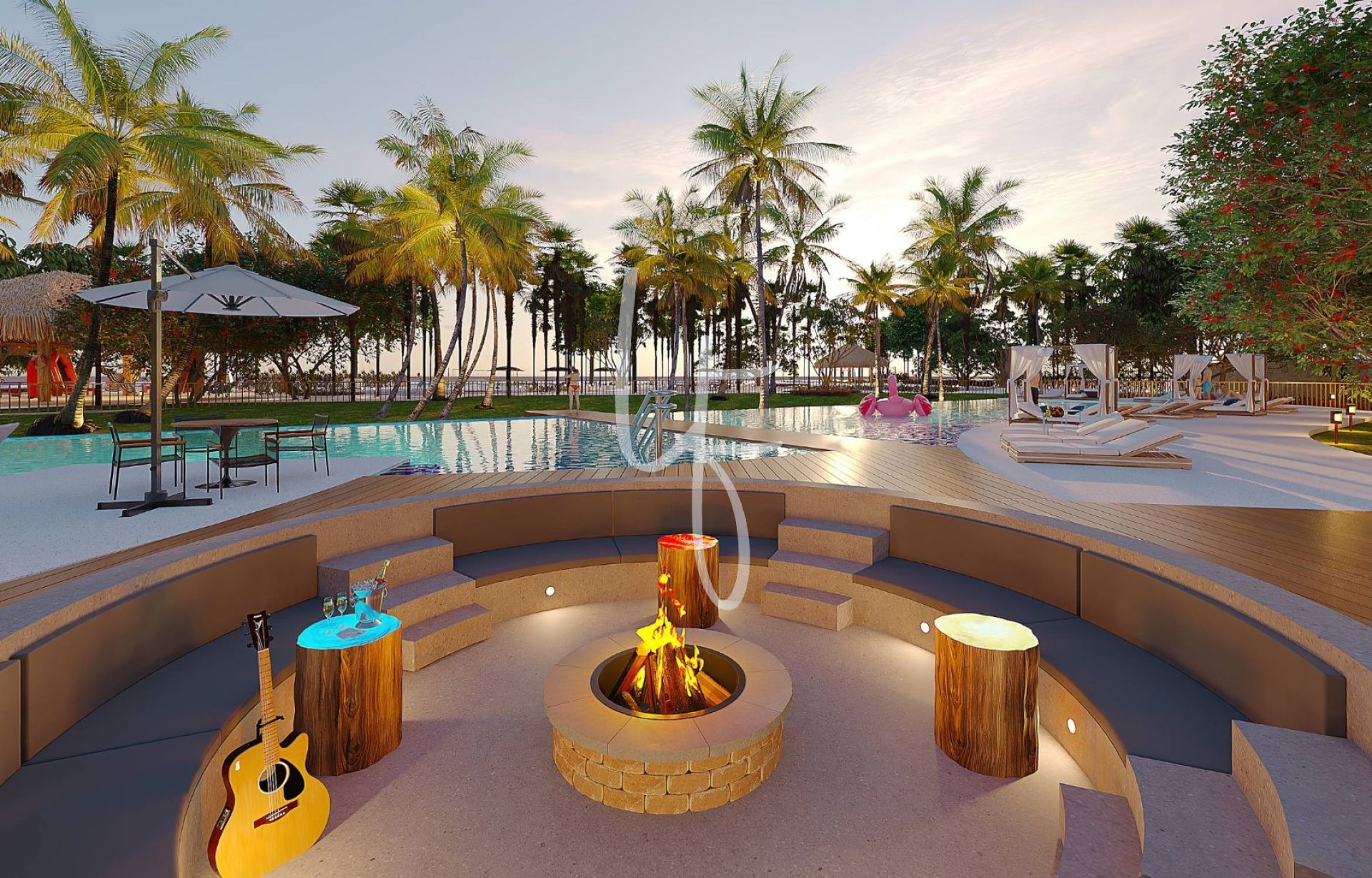 Visão Geral Sophia Riviera Condomínio Resort