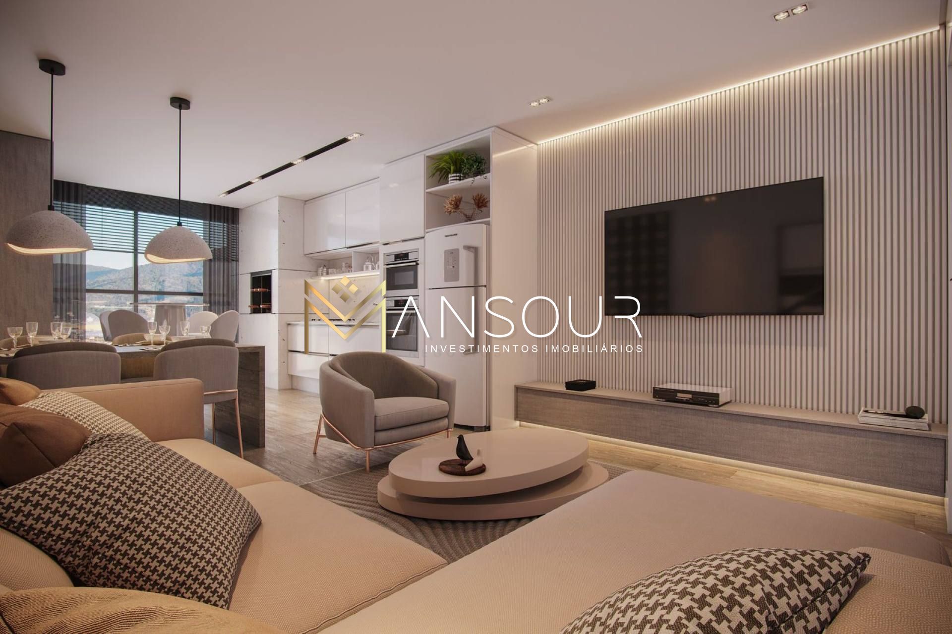 Apartamento Sofisticado com 01 suíte
