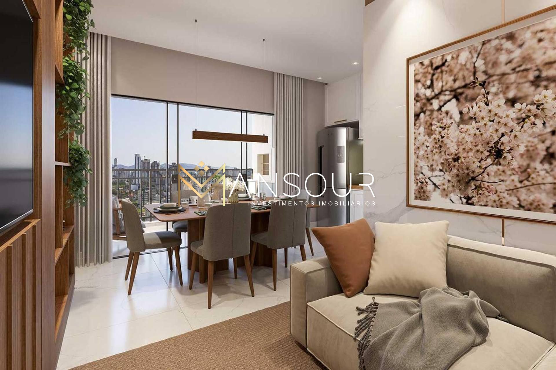 Comodidades Sofisticadas e Vista Incrível - Apartamento 02 suítes
