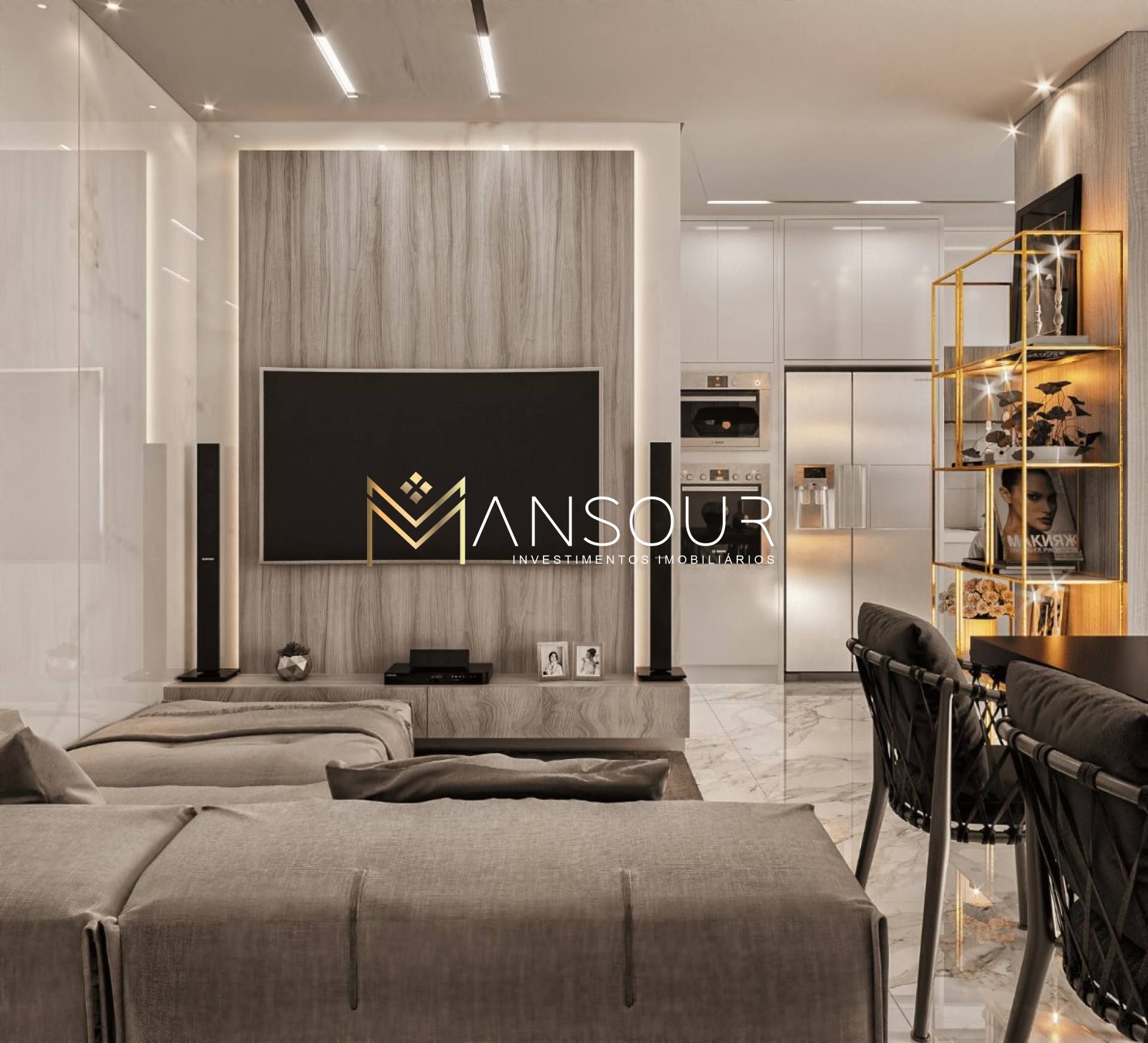 BEM LOCALIZADO Apartamento 02 suítes