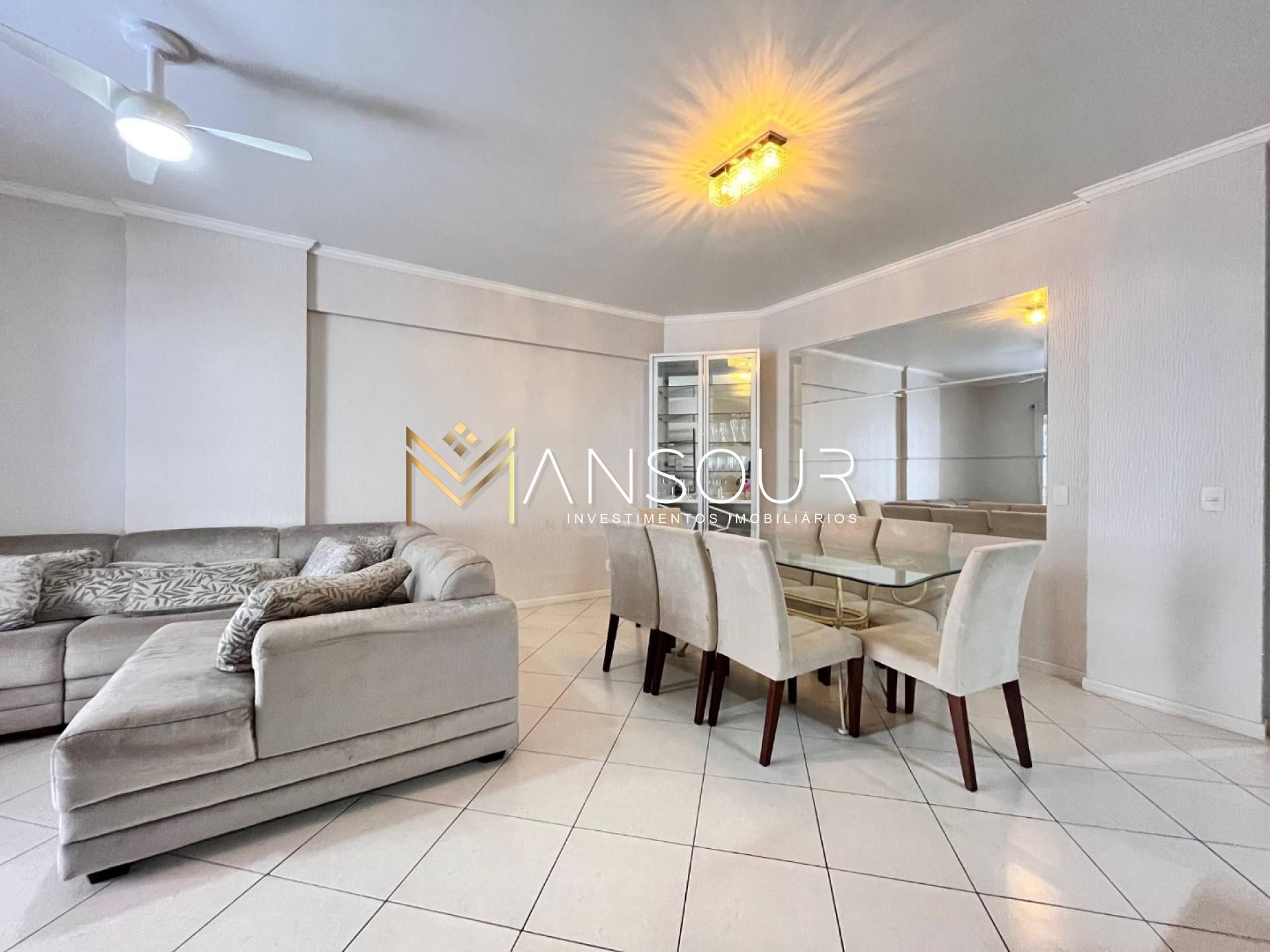 MOBILIADO E CLIMATIZADO Apartamento 03 Dormitórios sendo 01 suíte