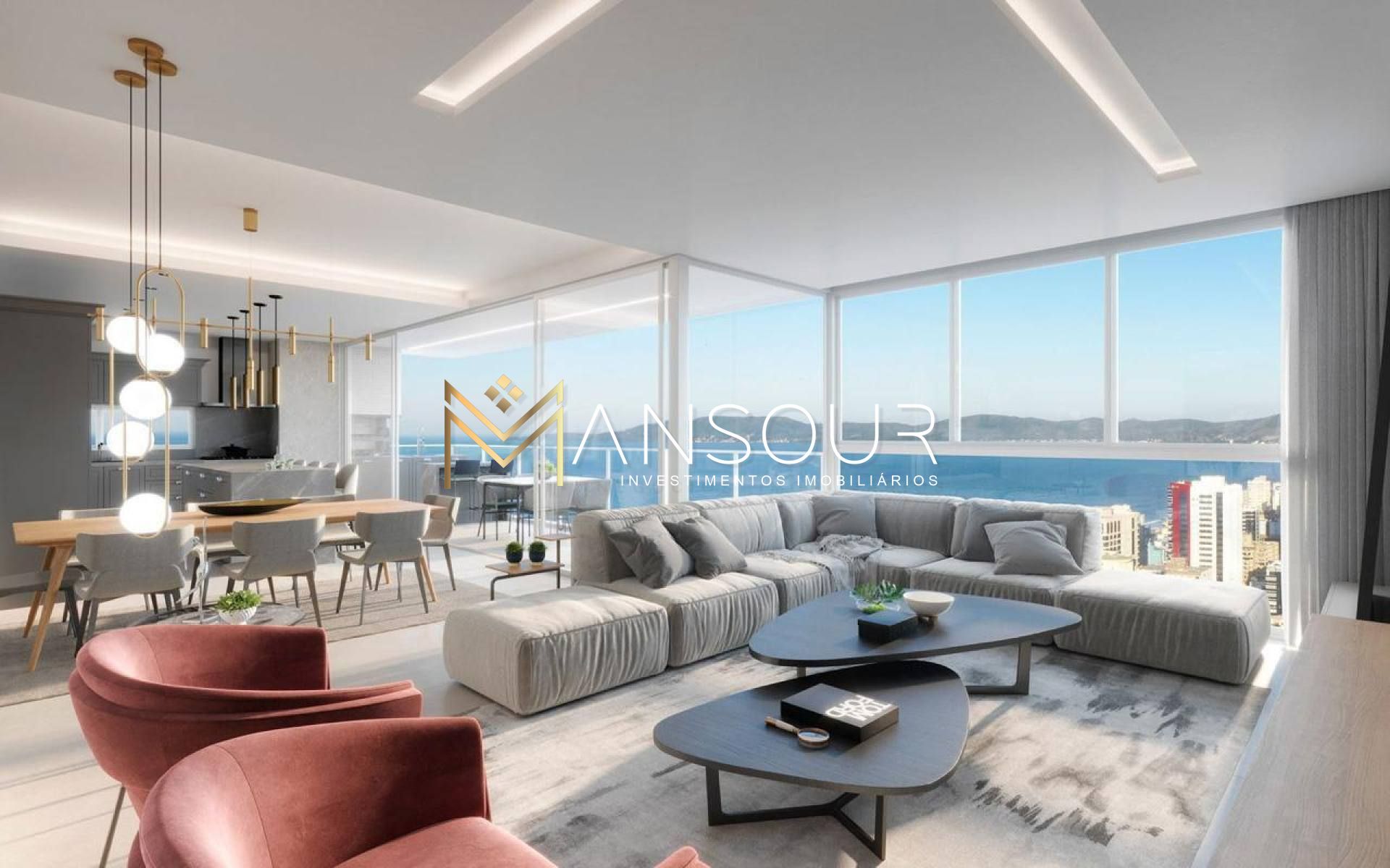 Apartamento Para Vender com 04 quartos 04 suítes no bairro Meia Praia em Itapema