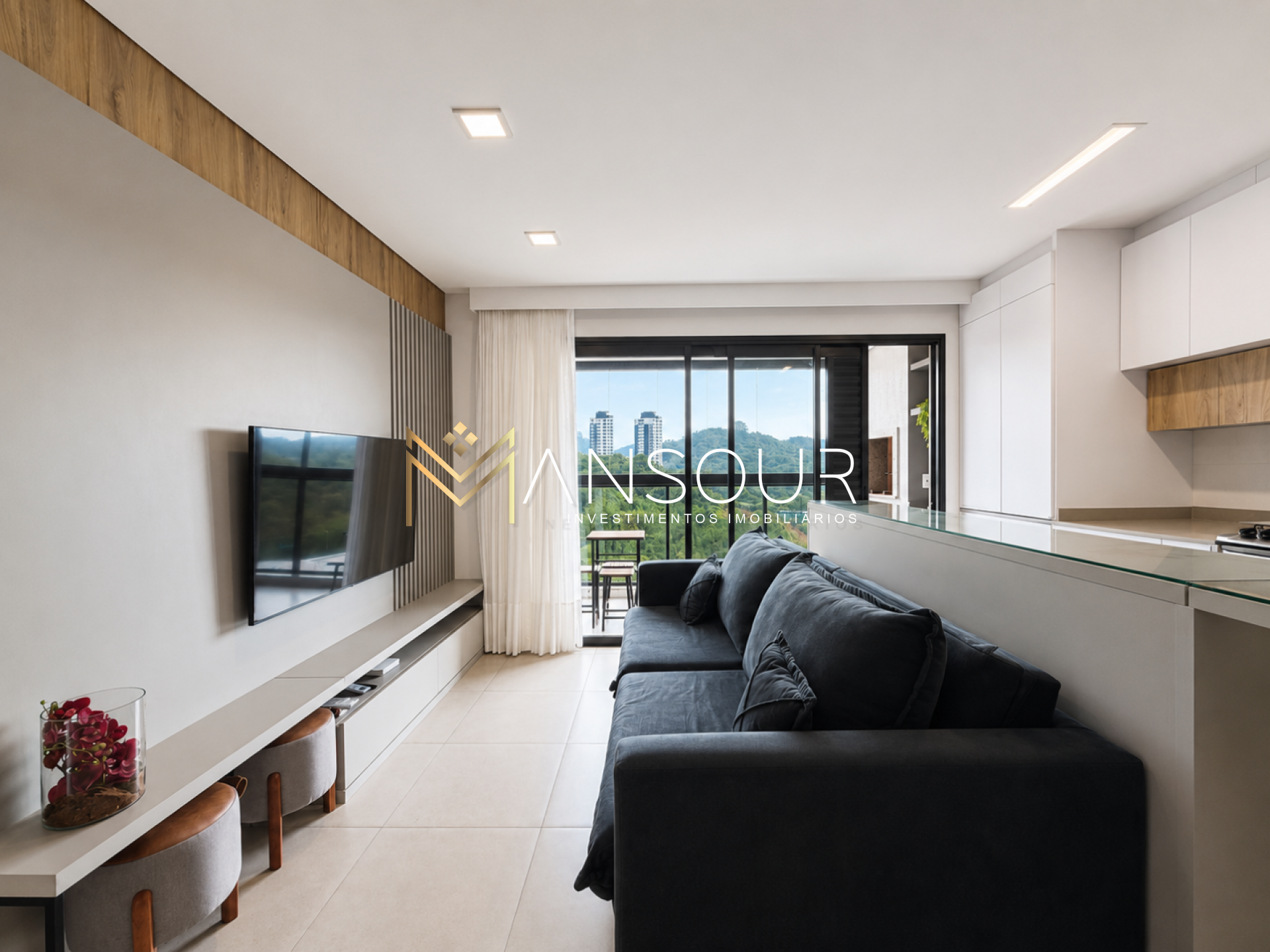 Apartamento Para Vender com 1 quarto E 1 suíte na Praia Brava em Itajaí