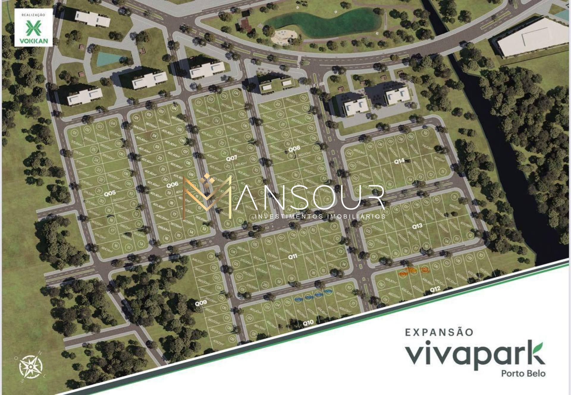 Lote / Terreno de Bairro Para Vender no bairro Viva Park em Porto Belo