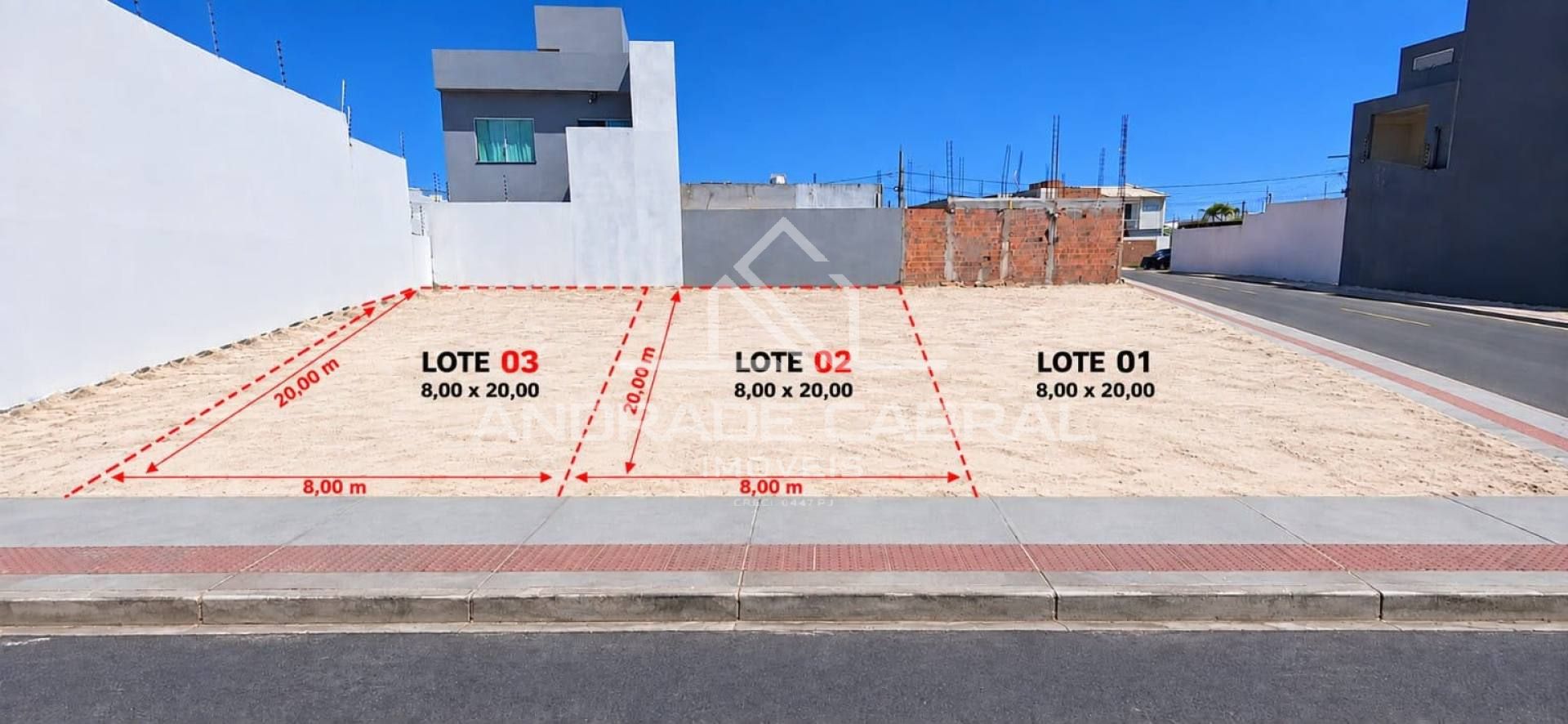VENDEM-SE 2 LOTES NO LOTEAMENTO LUAR DA BARRA