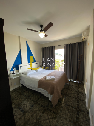 Apartamento Para Temporada com 2 quartos, sendo 1 suíte no bairro Canasvieiras em Florianópolis