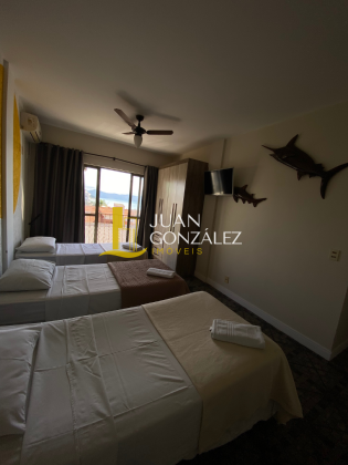 Apartamento Para Temporada com 2 quartos, sendo 1 suíte no bairro Canasvieiras em Florianópolis