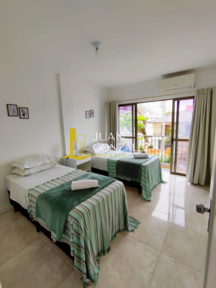 Apartamento Para Temporada com 2 quartos, 1 sendo suíte no bairro Canasvieiras em Florianópolis