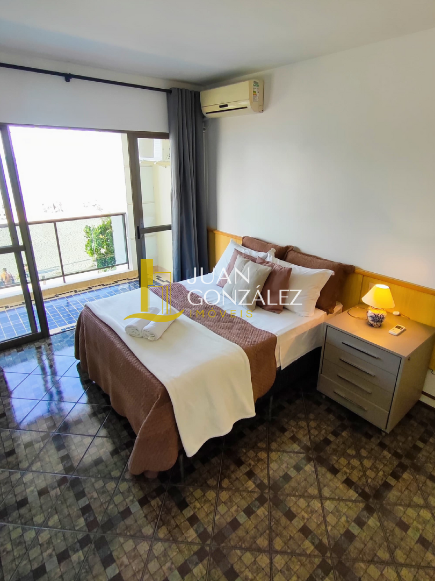 Apartamento de 1 quarto com vista ao mar no bairro Canasvieiras em Florianópolis