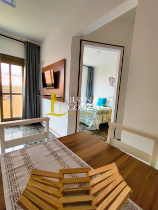 Apartamento Para Temporada com 1 quarto no bairro Canasvieiras em Florianópolis
