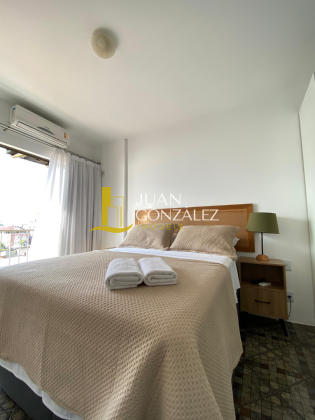 Apartamento Para Temporada com 2 quartos, sendo 1 suite no bairro Canasvieiras em Florianópolis