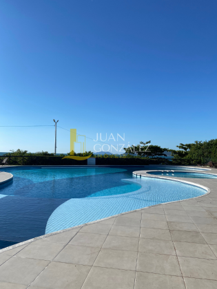 Apartamento Para Temporada com 1 dormitorio,vista lateral ao mar, no bairro Canasvieiras em Florianópolis