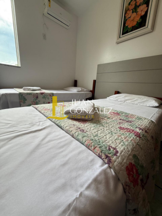 Apartamento Para Temporada com 02 quartos no bairro Canasvieiras em Florianópolis