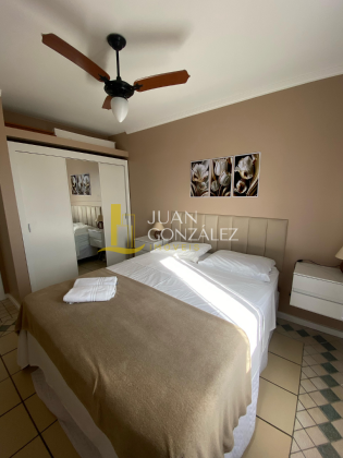 Apartamento Para Temporada com 01 quarto e vista lateral para o mar no bairro Canasvieiras em Florianópolis