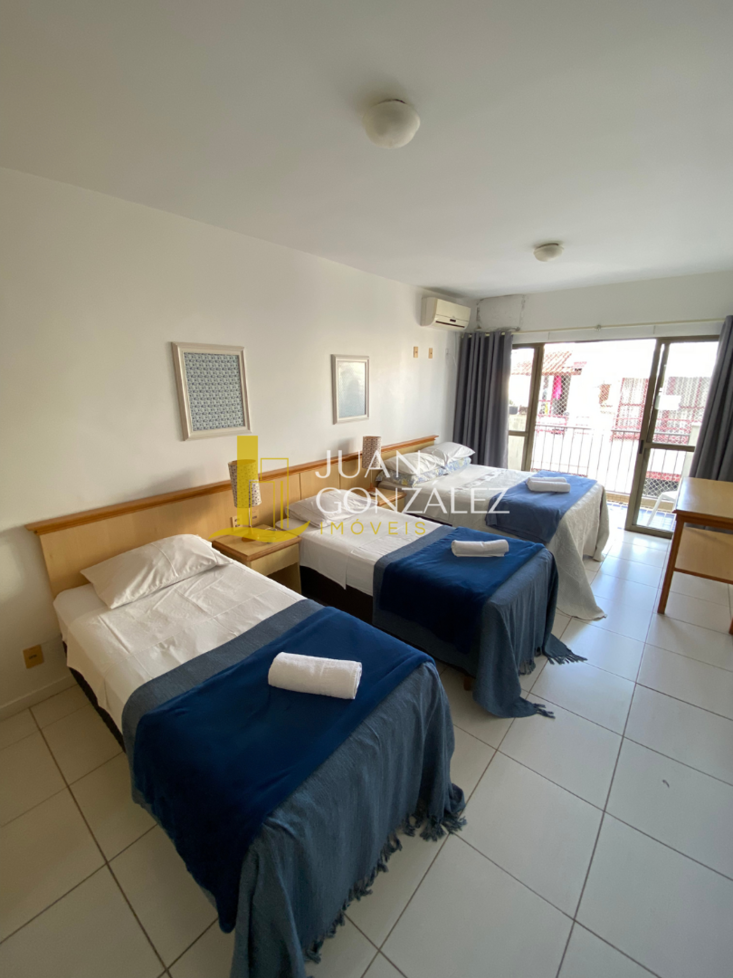 Apartamento Para Temporada com 02 quartos, sendo 01 suíte no bairro Canasvieiras em Florianópolis