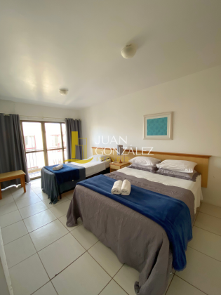 Apartamento Para Temporada com 02 quartos, sendo 01 suíte no bairro Canasvieiras em Florianópolis