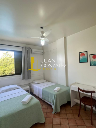 Apartamento Para Temporada com 02 quartos no bairro Canasvieiras em Florianópolis