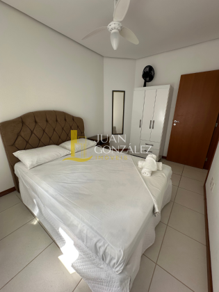 Apartamento Para Temporada com 02 quarto sendo 01 suíte no bairro Canasvieiras em Florianópolis